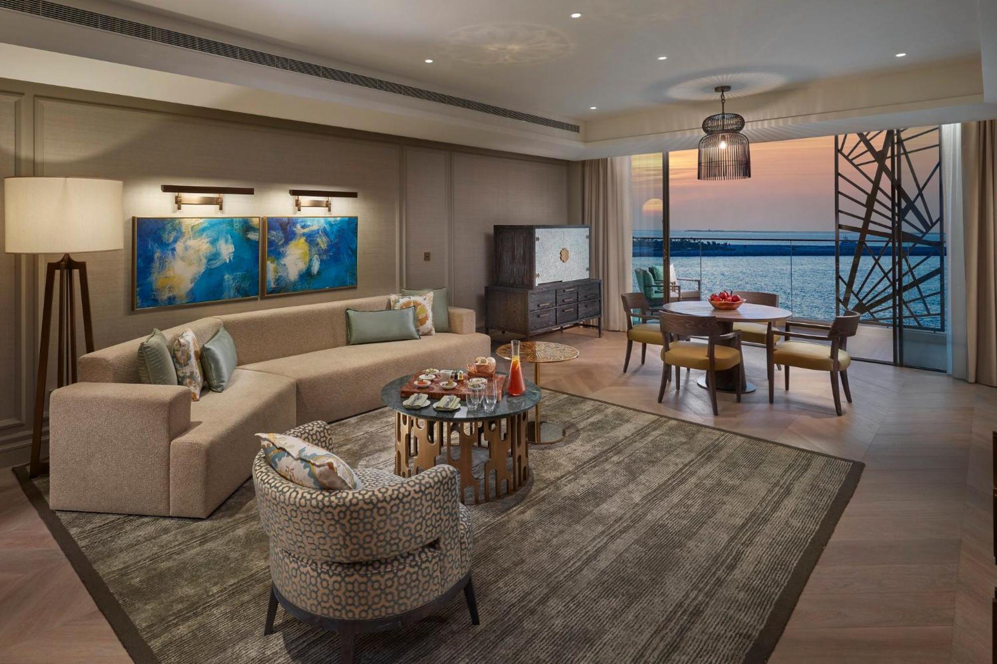 Mandarin Oriental Jumeira, Dubai Exteriör bild A suite at the hotel